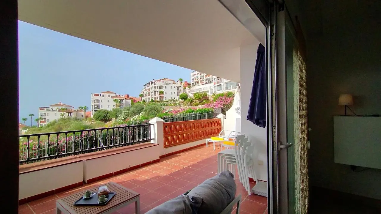 Apartment Las Palmeras, Vue Mer Panoramique Frontale, Tout Confort, Avec Parking Sitio de Calahonda Spain