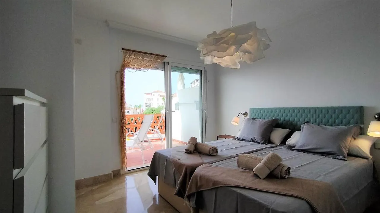 Las Palmeras, Vue Mer Panoramique Frontale, Tout Confort, Avec Parking Sitio de Calahonda Apartment
